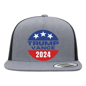 Trump Vance 2024 Republican Flat Bill Trucker Hat