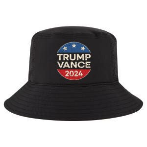 Trump Vance 2024 Retro Button Vice President Vp Election Cool Comfort Performance Bucket Hat