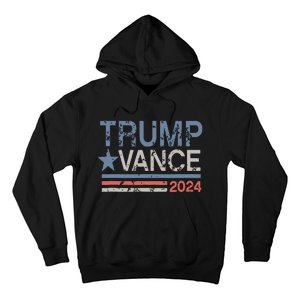 Trump Vance 2024 Retro Stripe Trump Jd Vance Hoodie