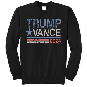 Trump Vance 2024 Retro Stripe Trump Jd Vance Sweatshirt