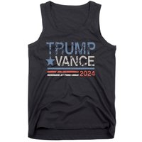 Trump Vance 2024 Retro Stripe Trump Jd Vance Tank Top