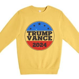 Trump Vance 2024 Premium Crewneck Sweatshirt