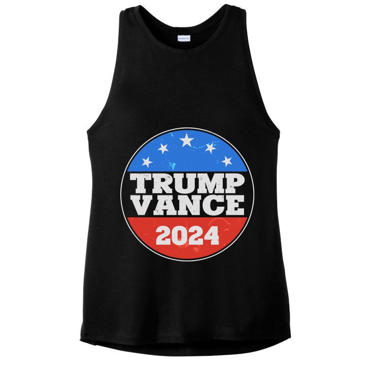 Trump Vance 2024 Ladies PosiCharge Tri-Blend Wicking Tank