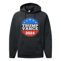 Trump Vance 2024 Performance Fleece Hoodie