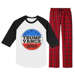 Trump Vance 2024 Raglan Sleeve Pajama Set