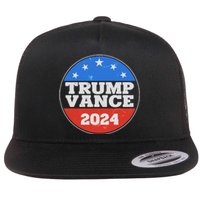 Trump Vance 2024 Flat Bill Trucker Hat