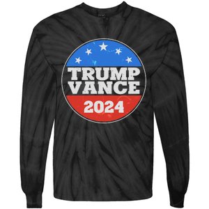 Trump Vance 2024 Tie-Dye Long Sleeve Shirt