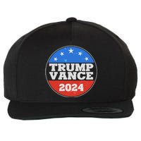 Trump Vance 2024 Wool Snapback Cap