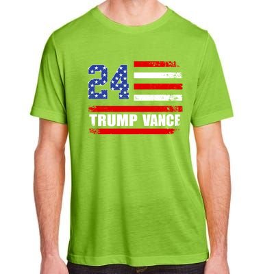 Trump Vance 2024 President Trump Supporter Reelection Adult ChromaSoft Performance T-Shirt