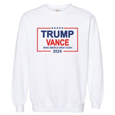 Trump Vance 2024 Vice President Jd Vance Garment-Dyed Sweatshirt