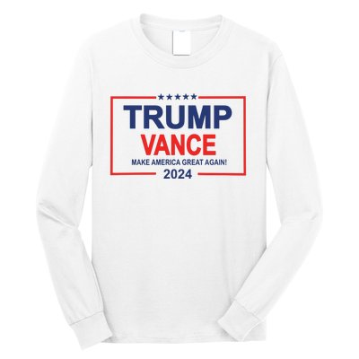 Trump Vance 2024 Vice President Jd Vance Long Sleeve Shirt