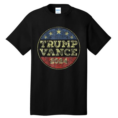 Trump Vance 2024 For President Vp Election 2024 Pocket Tall T-Shirt