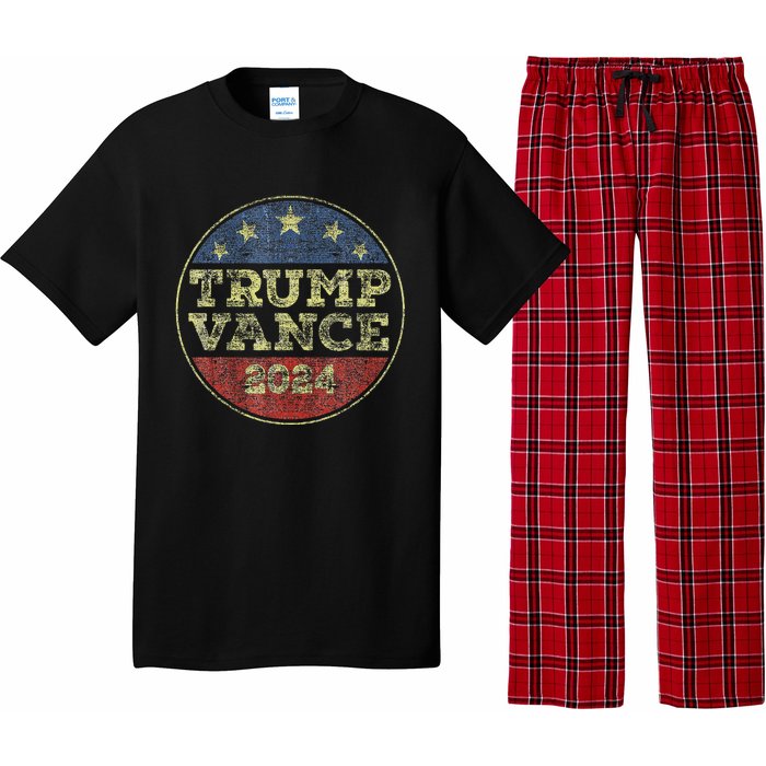 Trump Vance 2024 For President Vp Election 2024 Pocket Pajama Set