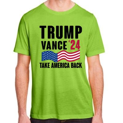 Trump Vance 2024 Take America Back Adult ChromaSoft Performance T-Shirt