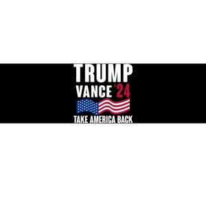 Trump Vance 2024 Take America Back Bumper Sticker