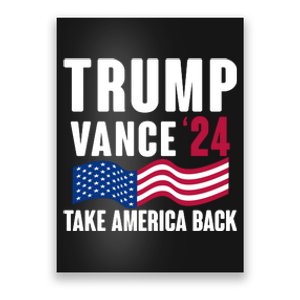 Trump Vance 2024 Take America Back Poster