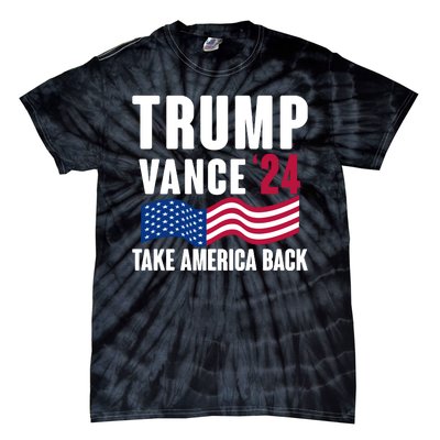 Trump Vance 2024 Take America Back Tie-Dye T-Shirt