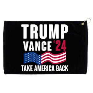 Trump Vance 2024 Take America Back Grommeted Golf Towel