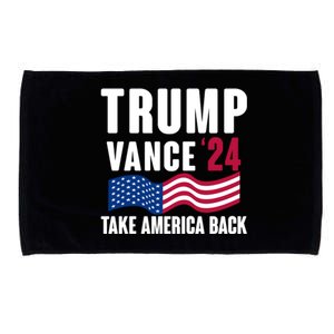 Trump Vance 2024 Take America Back Microfiber Hand Towel