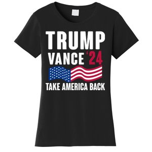 Trump Vance 2024 Take America Back Women's T-Shirt