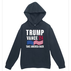 Trump Vance 2024 Take America Back Urban Pullover Hoodie