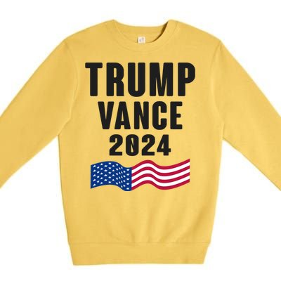 Trump Vance 2024 Premium Crewneck Sweatshirt