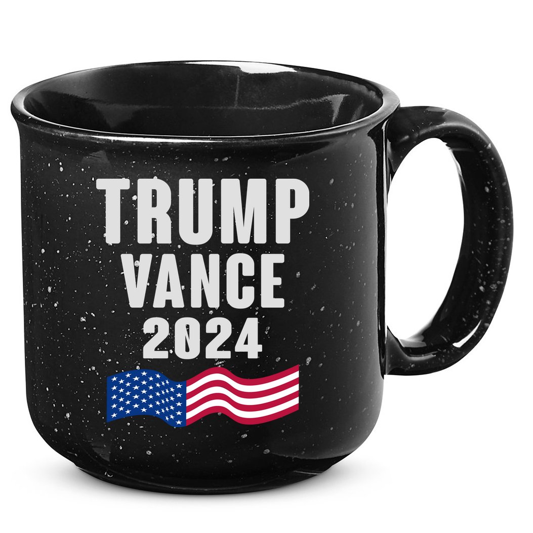 Trump Vance 2024 15oz Campfire Ceramic Mug