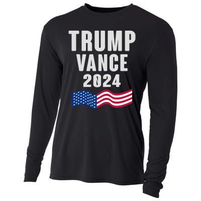 Trump Vance 2024 Cooling Performance Long Sleeve Crew