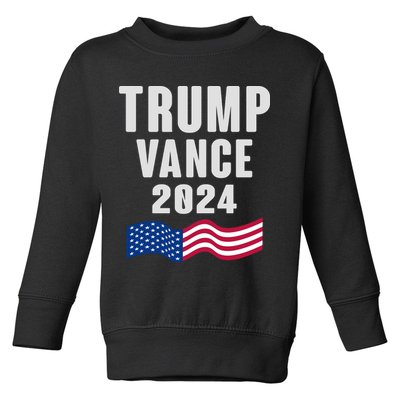 Trump Vance 2024 Toddler Sweatshirt