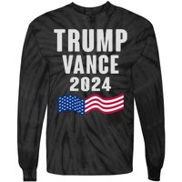 Trump Vance 2024 Tie-Dye Long Sleeve Shirt