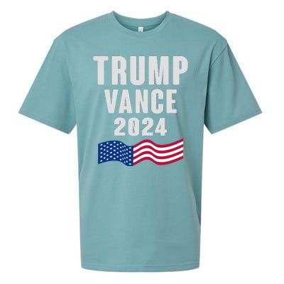 Trump Vance 2024 Sueded Cloud Jersey T-Shirt