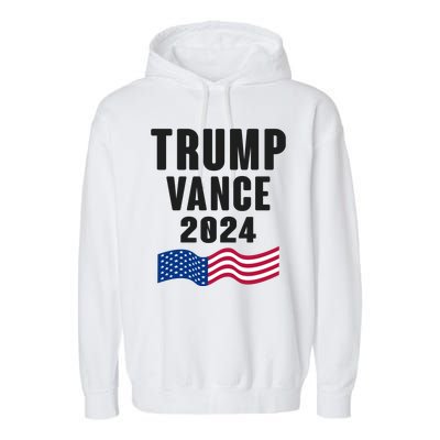 Trump Vance 2024 Garment-Dyed Fleece Hoodie