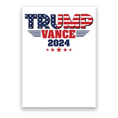 Trump Vance 2024 Jd Vance Pro Trump Supporter Poster