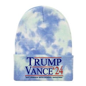 Trump Vance 24 Not Friends With School Shooters Tie Dye 12in Knit Beanie