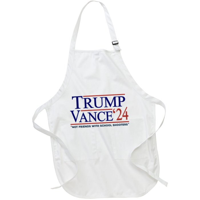 Trump Vance 24 Not Friends With School Shooters Apron
