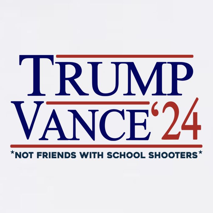 Trump Vance 24 Not Friends With School Shooters Apron