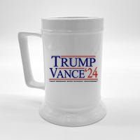 Trump Vance 24 Not Friends With School Shooters Beer Stein