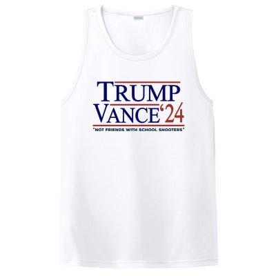 Trump Vance 24 Not Friends With School Shooters PosiCharge Competitor Tank