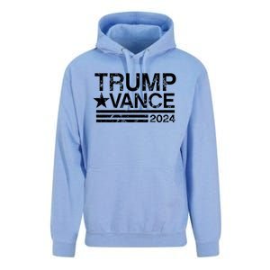 Trump Vance 2024 Retro Stripe Trump Jd Vance Unisex Surf Hoodie