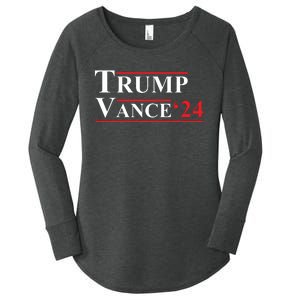 Trump Vance 2024 Vice President Vp Trump 2024 Election Women's Perfect Tri Tunic Long Sleeve Shirt