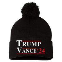 Trump Vance 2024 Vice President Vp Trump 2024 Election Pom Pom 12in Knit Beanie