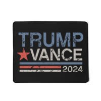 Trump Vance 2024 Retro Stripe Trump Jd Vance Mousepad