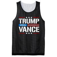 Trump Vance 2024 Vote Trump Retro Vintage Usa Flag Style Mesh Reversible Basketball Jersey Tank