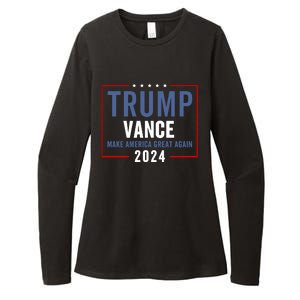 Trump Vance 2024 Usa Presidential Election 2024 Womens CVC Long Sleeve Shirt