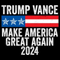 Trump Vance 2024 Make America Great Again 16 in Basic Backpack