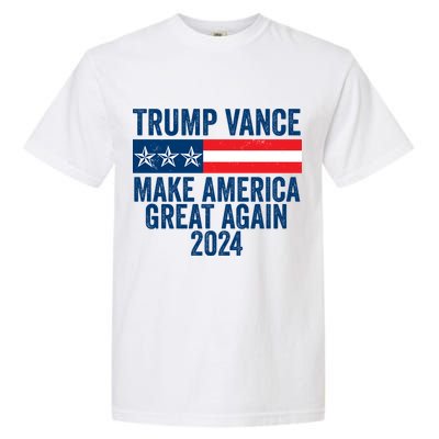 Trump Vance 2024 Make America Great Again Garment-Dyed Heavyweight T-Shirt