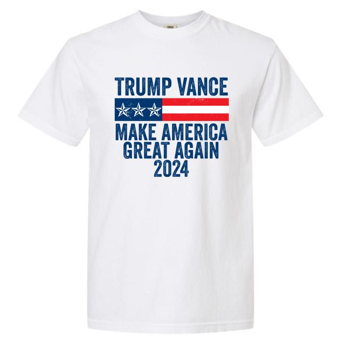 Trump Vance 2024 Make America Great Again Garment-Dyed Heavyweight T-Shirt