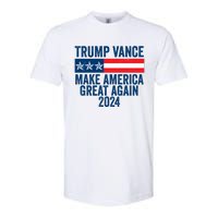 Trump Vance 2024 Make America Great Again Softstyle CVC T-Shirt