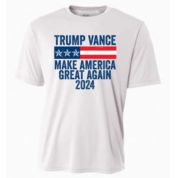 Trump Vance 2024 Make America Great Again Cooling Performance Crew T-Shirt