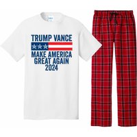 Trump Vance 2024 Make America Great Again Pajama Set